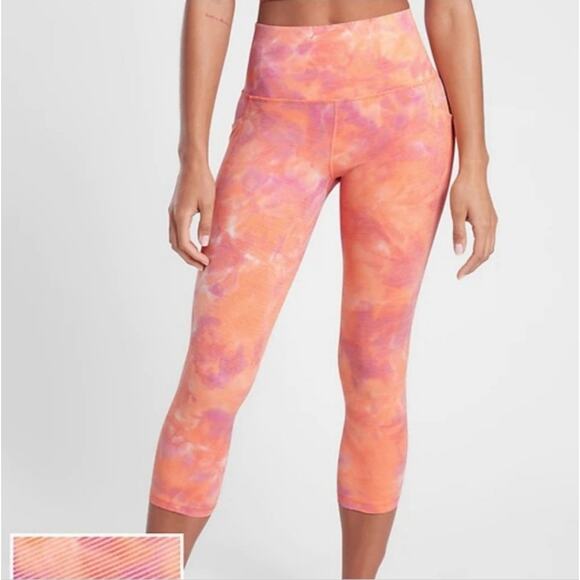 Athleta Pants - Athleta Salutation Stash Pocket II Capri size Medium